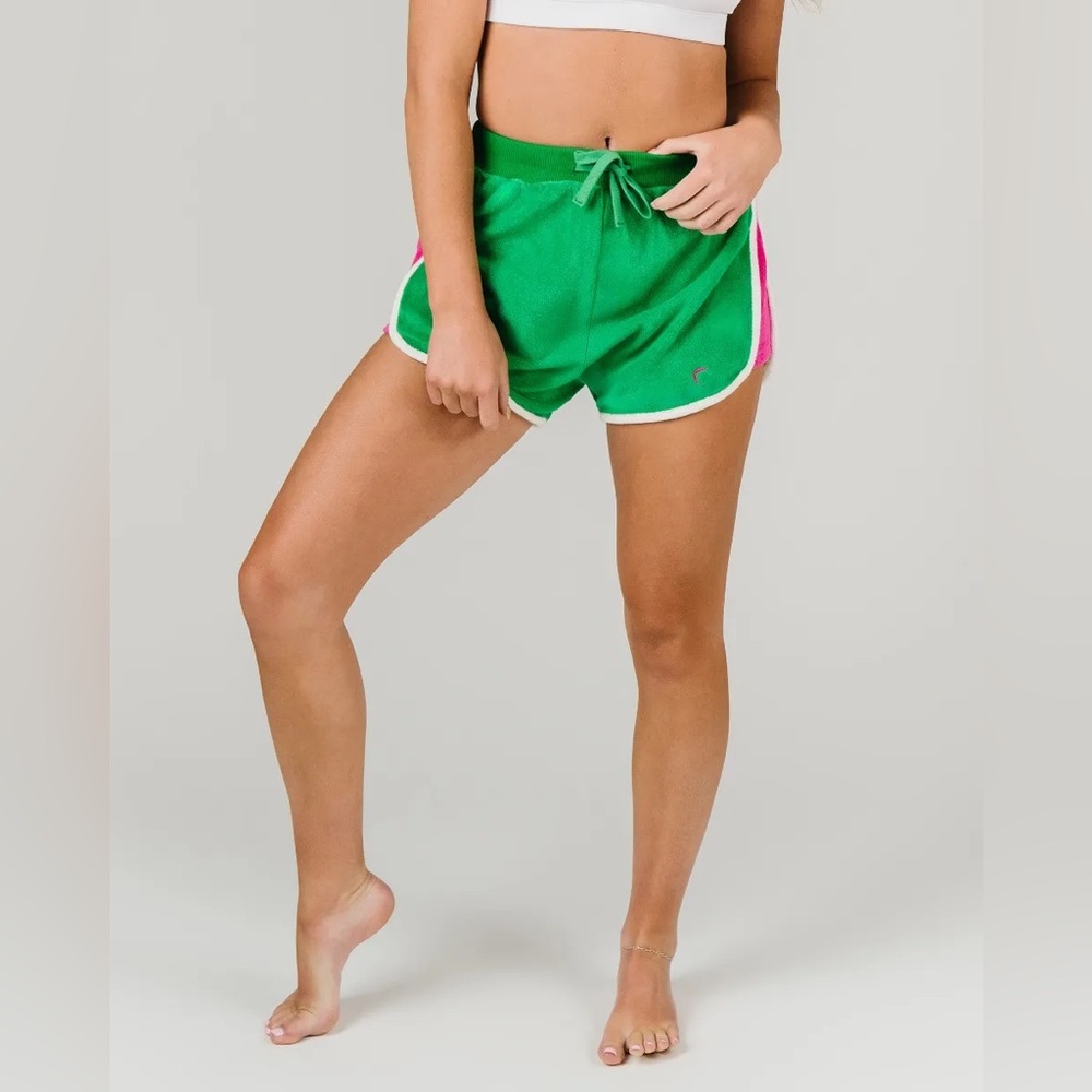 NWT Zyia Green Cabana Shorts